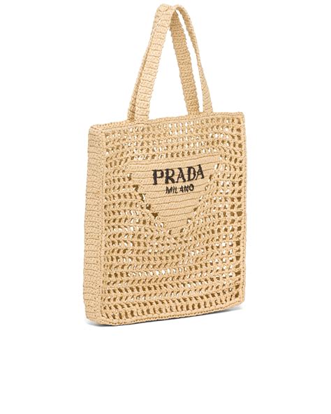 prada raffia bags|raffia tote bag.